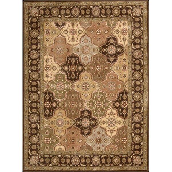 Nourison Somerset Area Rug Collection Multi Color 5 Ft 6 In. X 7 Ft 5 In. Rectangle 99446226488